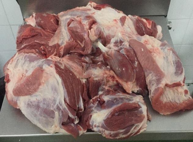 Carne hembra de cerdo